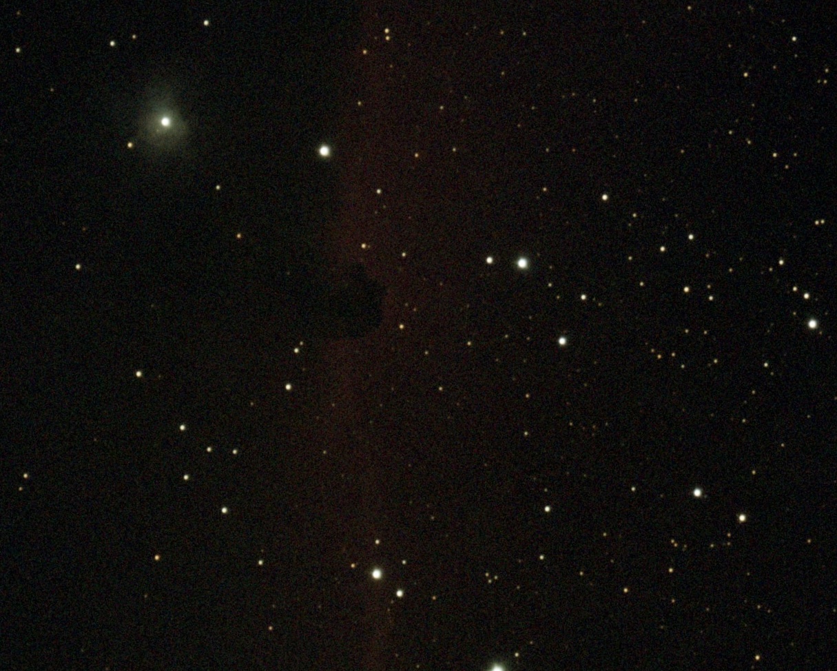 Zooming over the Horsehead Nebula.